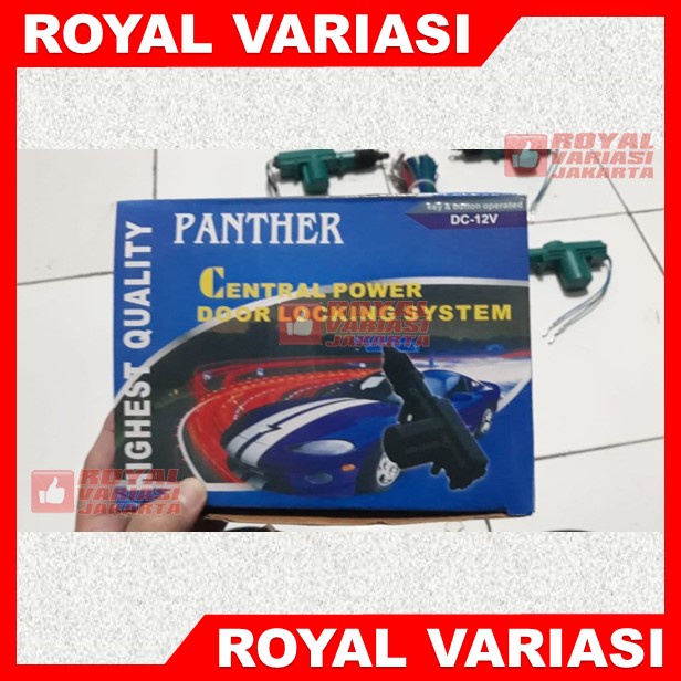 Central Lock UNIVERSAL Komplit 4 Pintu / CENTRAL LOCK PANTHER