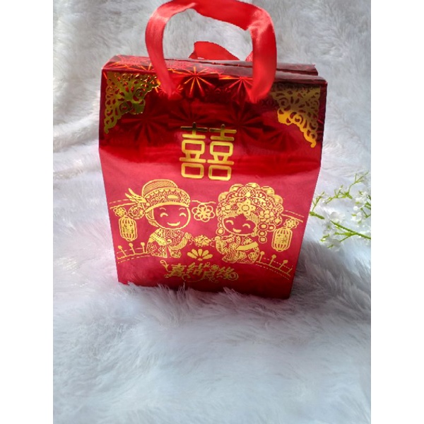 Paperbag Wedding. Kotak Handuk chinese Wedding/Sangjit