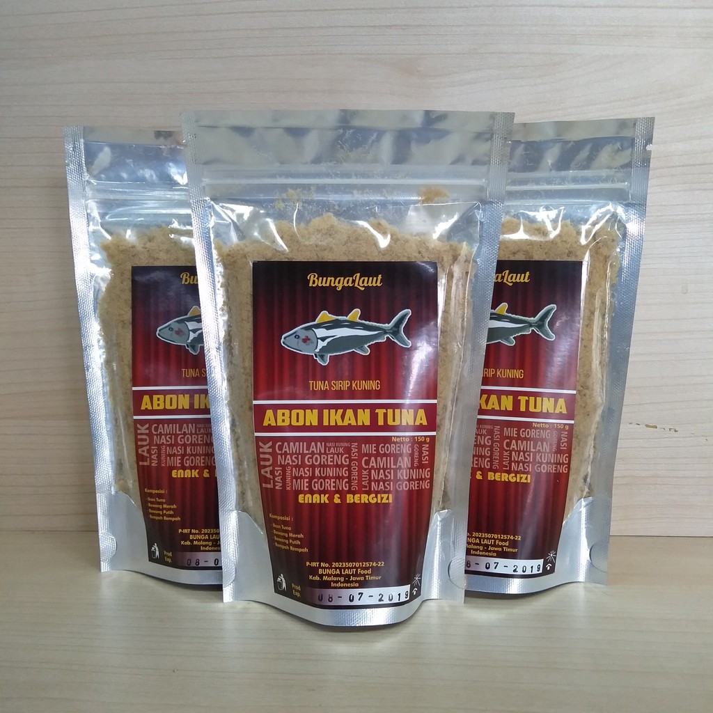 Abon Ikan Tuna Sirip Kuning Original Gurih