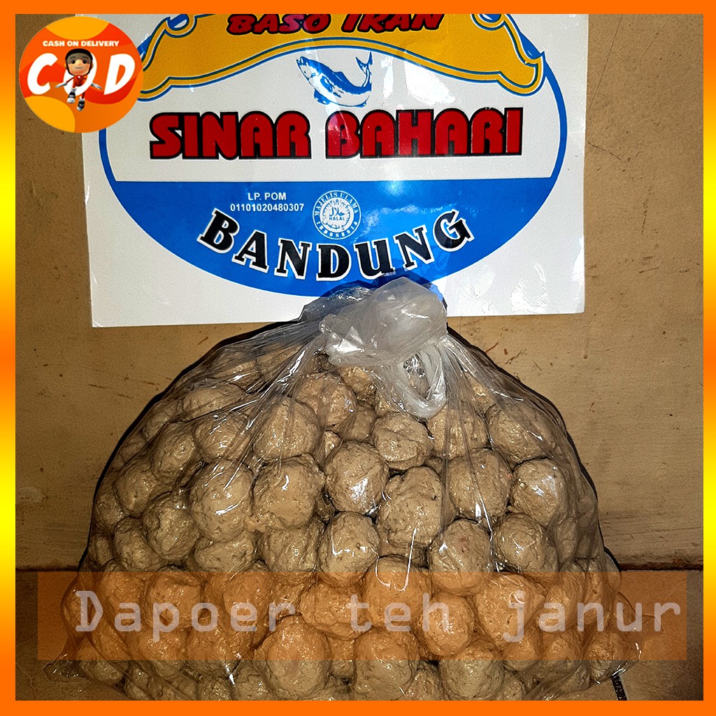 

BAKSO IKAN/BASO IKAN SINAR BAHARI PER BALL PUTIH