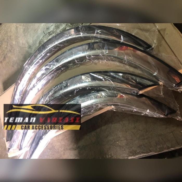 List Lis Atas Ban Over Fender Trim Mobil Avanza Xenia Lama Stainless