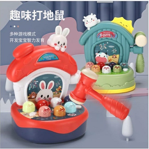 Mainan Happy Hamster / Mainan Edukasi Anak Ketok Musik 7600