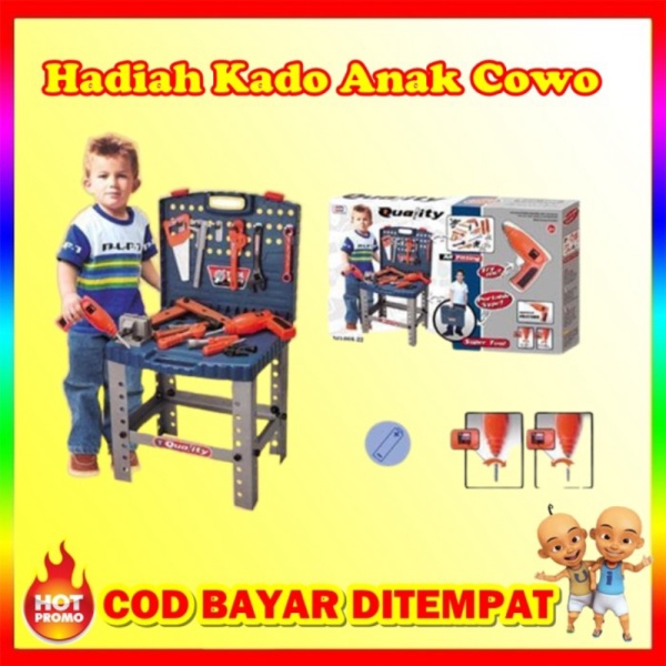

MAINAN ANAK TOOL WORK BENCH ALAT TUKANG TEKHNISI BENGKEL Berkualitas