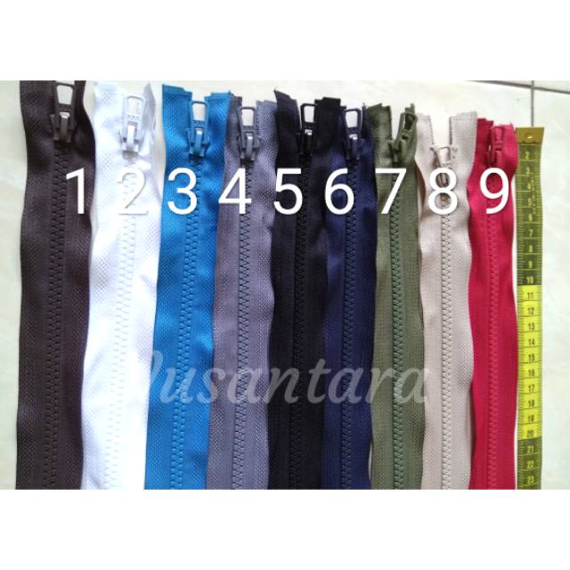 Resleting/Risleting/zipper jaket YEE 65cm / 26&quot; satuan murah
