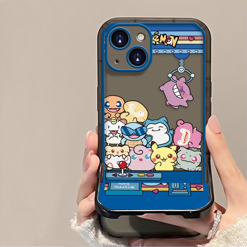 Soft Case Silikon TPU Motif Kartun Untuk IPhone 13 11 12 Pro MAX XR X XS MAX 8 7 6S 6 Plus SE 2020