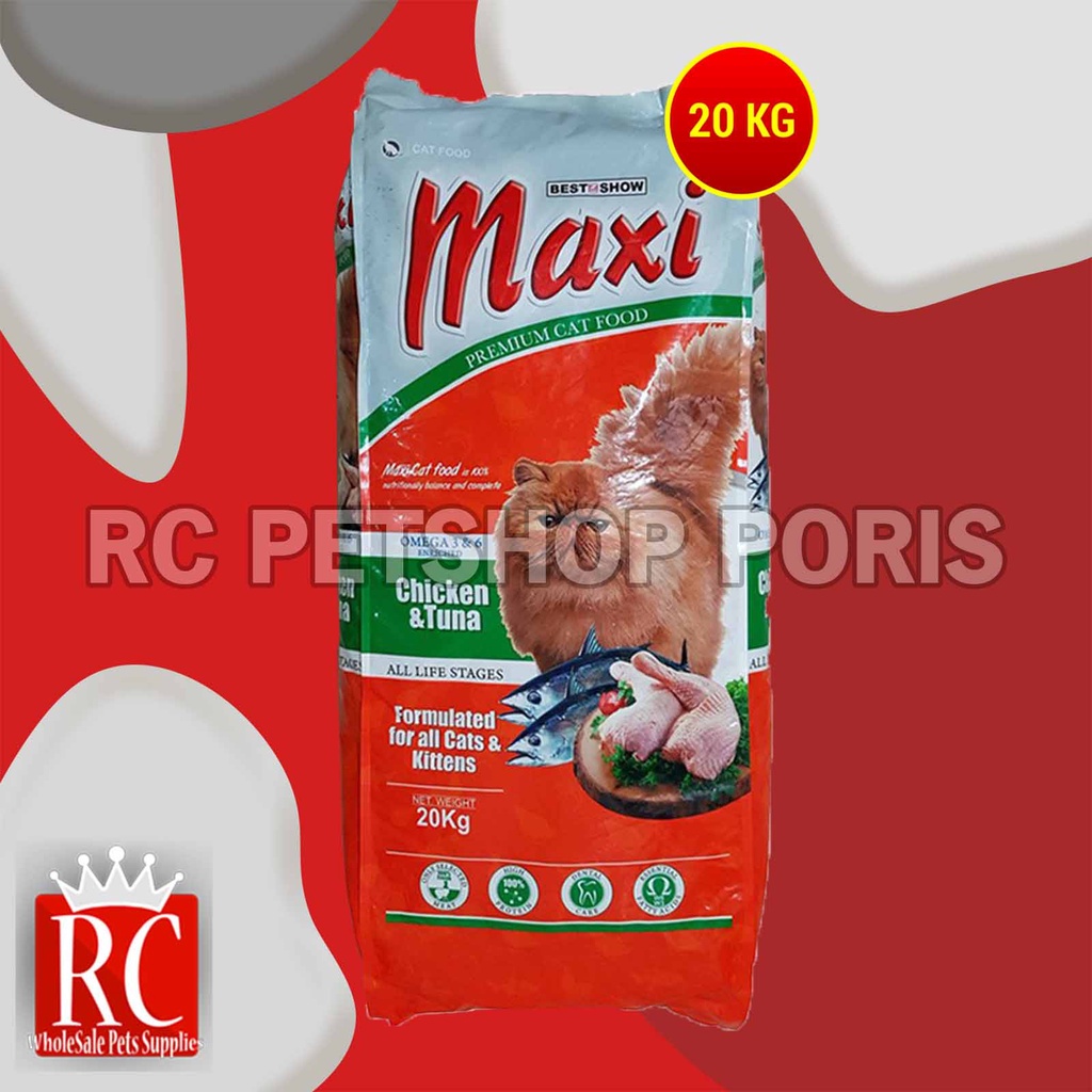 Makanan Kucing / Cat Food Maxi 20 Kg