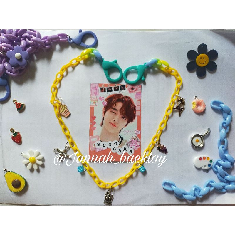 [READY STOCK] STRAP MASKER NCT CHENJI - SUNGCHAN