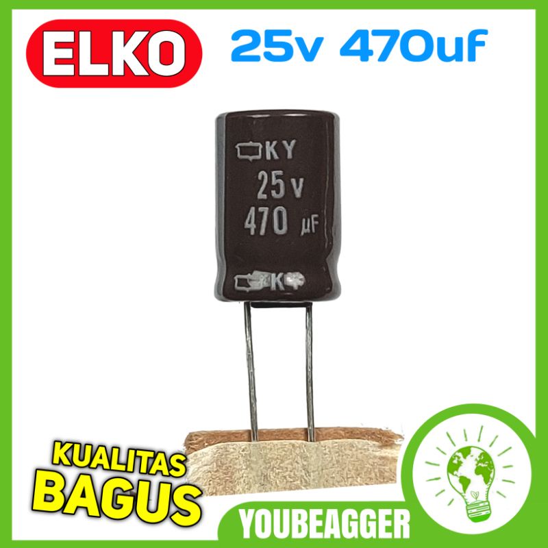 Elko 25v 470uf