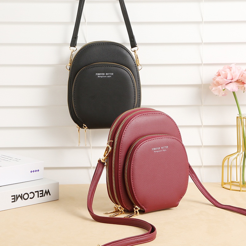 Serenity Tas Selempang Wanita Impor Tas Bahu Remaja Perempuan Tas Ransel Backpack FOREVER BETTER 9071 / 419