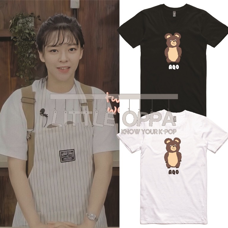 BAJU KAOS KPOP IDOL FASHION TWICE JEONGYEON AQO BEAR T-SHIRT