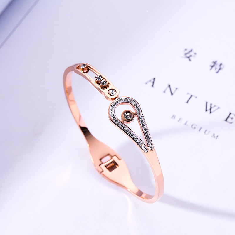 [NEW] Gelang Bracelet Wanita Aksesoris Titanium Korea Trend Masa Kini Cocok Hadiah GK118