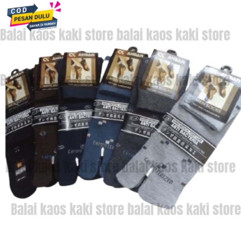 KAOS KAKI JEMPOL MOTIF KAOS KAKI JEMPOL MOTIF PRIA KANTORAN (pria dewasa)