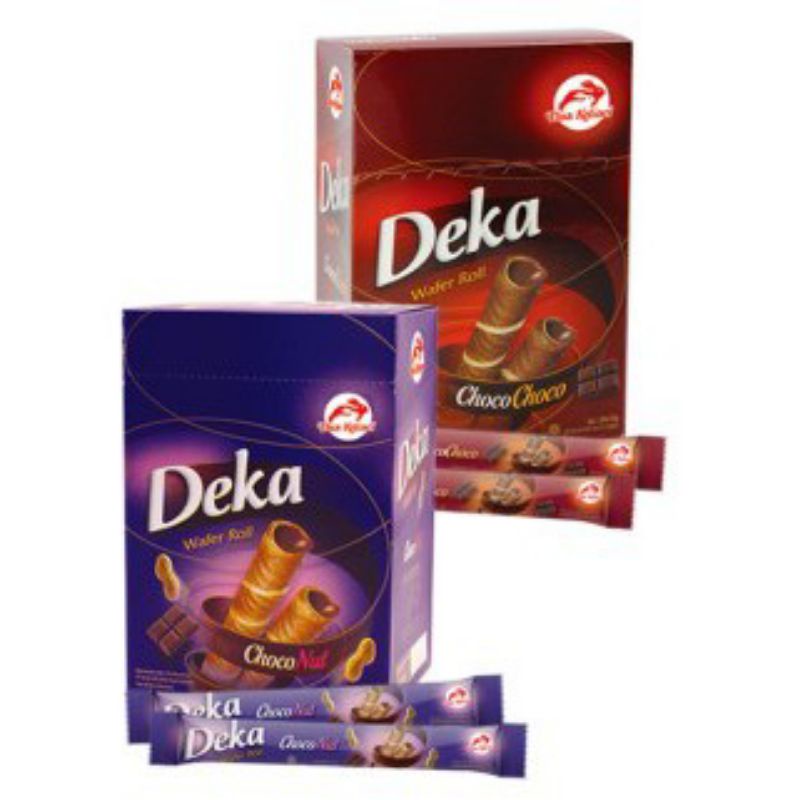 

Deka Rolls (24pcs x 8.5gr) / Wafer Krepes / Biskuit Roll