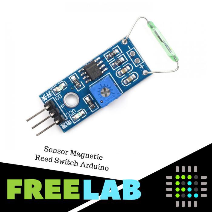 Sensor Magnetic Reed Switch Magnetron Magnet Modul Arduino MagSwitch