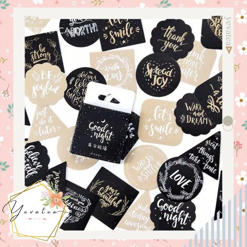 STIKER | STICKERS GOOD NIGHT QUOTES