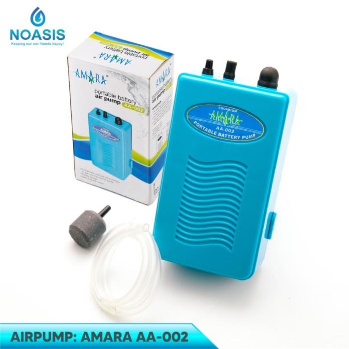Aerator | Aerator Pompa Udara Baterai / Emergency Amara 002 Aa-002 Aquarium