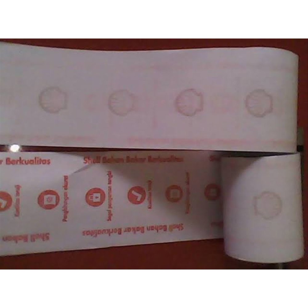 

Jual Kertas Struk Thermal cetak SPBU Shell Paper Roll Thermal Murah