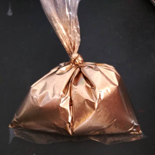 BP / Gold Powder Pale Gold WB / Bubuk Prada Merah / Bubuk Emas Merah (water base) 100gr