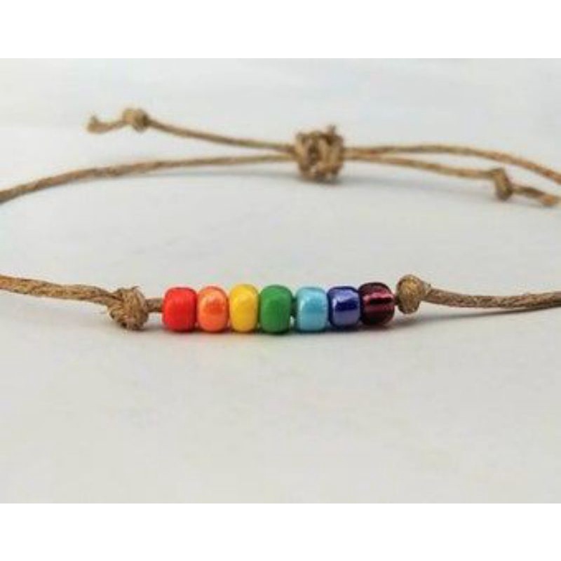 gelang tali gelang simple gelang rajut gelang simpul gelang trend gelang rainbow gelang kepang gelang simple gelang bagus gelang unik gelang tali