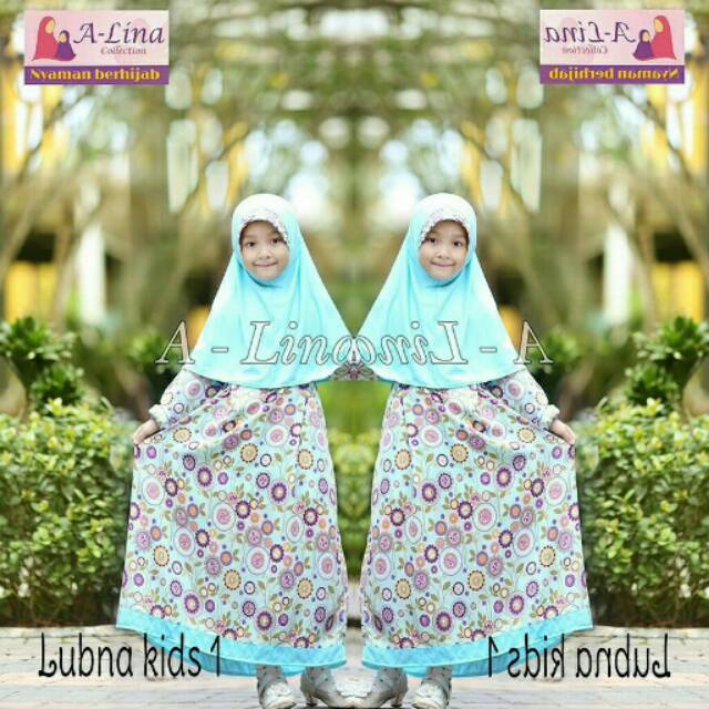Set Gamis Lubna Kids 1