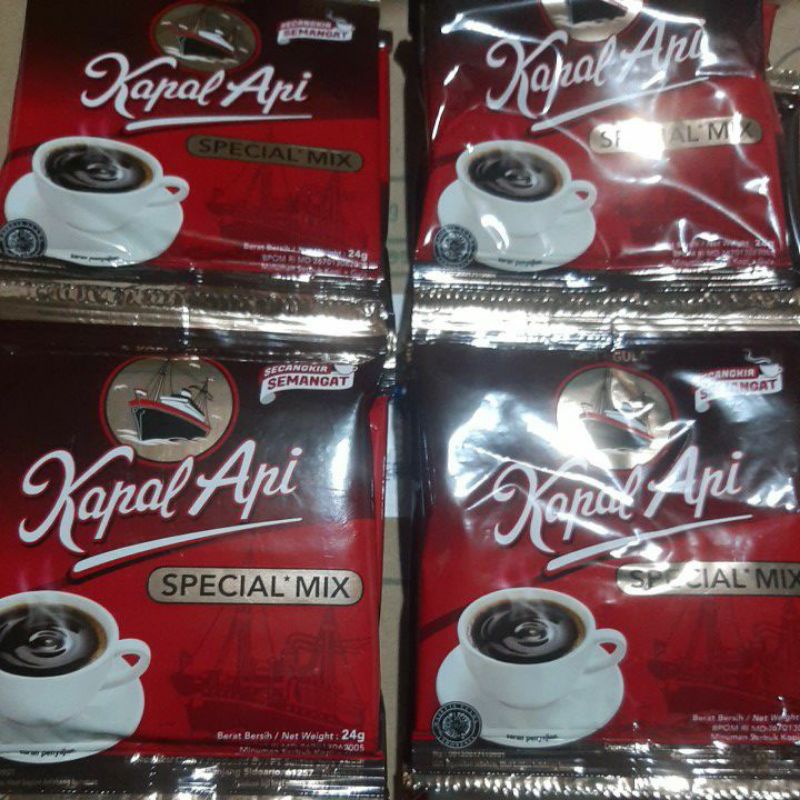 

Kapal Api Special Mix 10 sachet x 24 gram