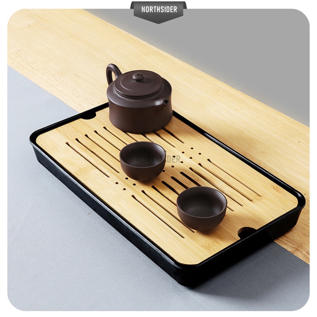 COFFEE OR TEA TRAY - DRAIN PAN | NAMPAN BAMBU UNTUK SEDUH TEH DAN KOPI