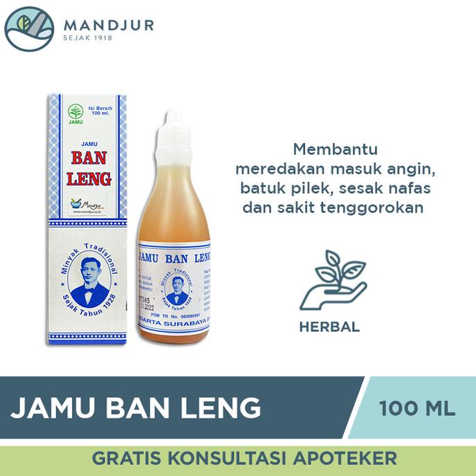 

TERBARU Jamu Ban Leng - Meredakan Batuk, Pilek, Masuk Angin dan Wasir /OBAT HERBAL ASAM URAT/OBAT HERBAL PELANGSING/OBAT HERBAL KOLESTEROL/OBAT HERBAL DIABETES