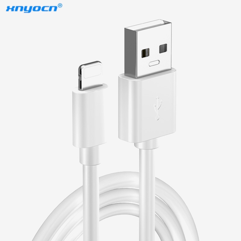 Kabel data Charger Panjang 1m Untuk Iphone 14 13 12 pro MAX 6 7 8 Plus X Xs MAX XR