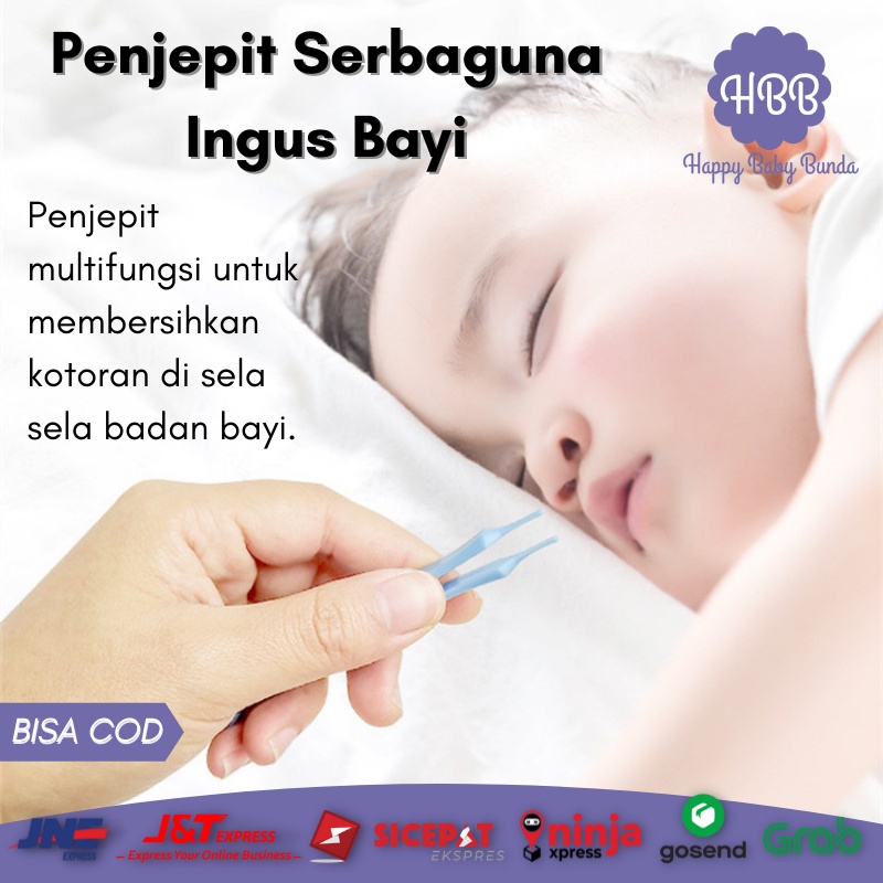 Jepitan Kesehatan Pembersih Hidung Idung Penjepit Ingus Upil Perawatan Serbaguna Bayi - A00047