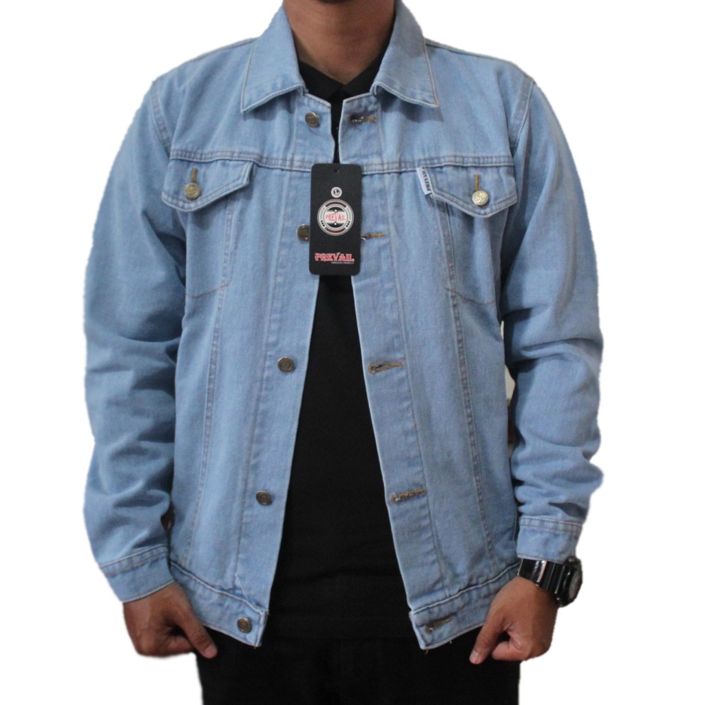 Jaket jeans pria jaket jeans prevail original product