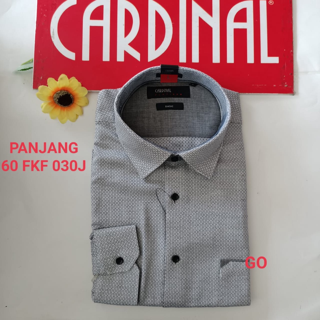 gof M-L F CARDINAL KEMEJA FORMAL PANJANG RegularFit Pakaian Kemeja Kerja Pria Kantor Acara Resmi Pakaian Wisuda 2