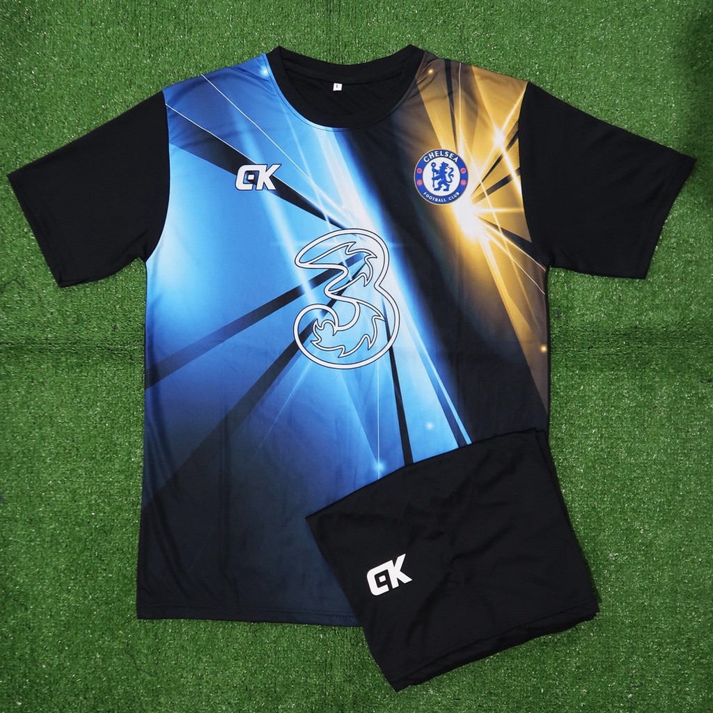 1 SET JERSEY SEPAKBOLA CHS BAJU FUTSAL KAOS BOLA MINI SOCCER FULLPRINT PAKAIAN OLAHRAGA PRIA MURAH