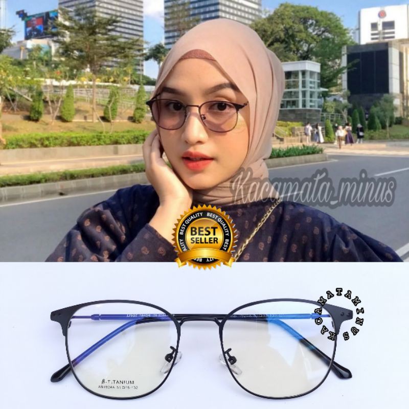 Kacamata Kotak minus | Kacamata Photocromic | Kacamata minus |F 1924