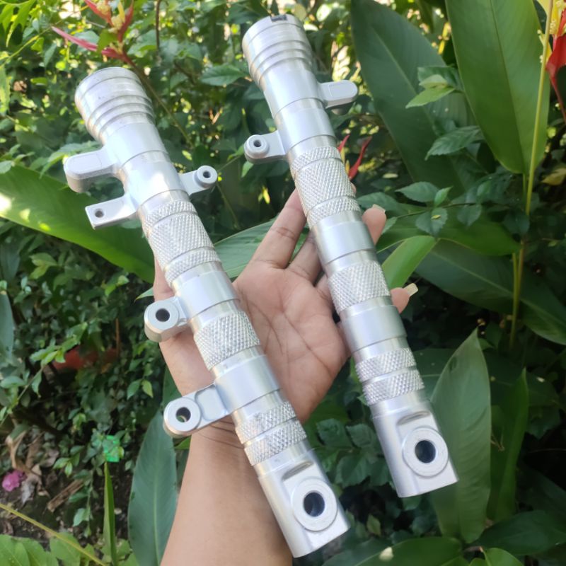 bottom shock tabung shock depan Satria Fu bubut custom original