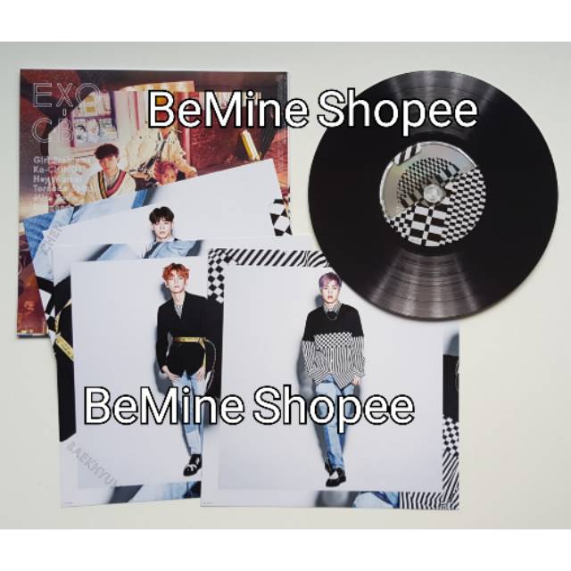 RARE ALBUM EXO CBX EXO-L JAPAN GIRLS LP SIZE LIMITED EDITION