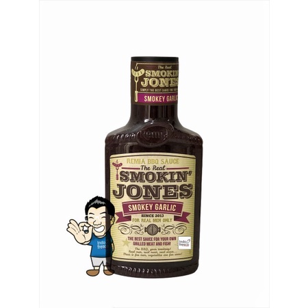 

Remia Smokin Jones Smokey Garlic BBQ Sauce- Saus Barbekue 450 ml