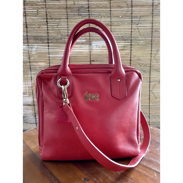 tas wanita dowa preloved full kulit