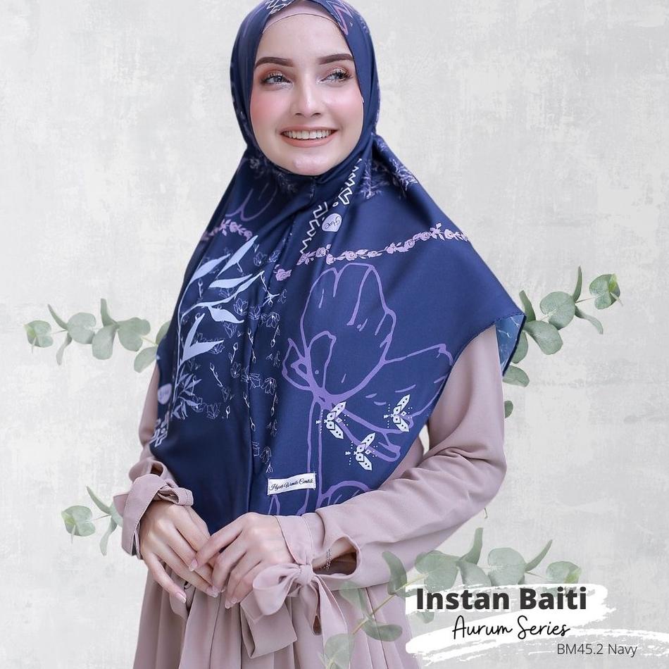 ⇟ Hijabwanitacantik - Instan Baiti Aurum | Hijab Instan | Jilbab Instan ㄴ