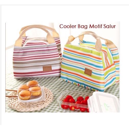 Lunch Bag Salur LunchBag Motif Salur