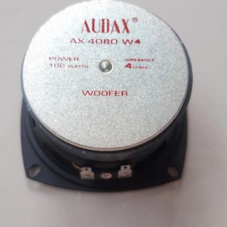 Big Promo TERLARIS  SPEAKER AUDAX AX 4080 WOOFER 4 INCH WUFER AX WATT MAGNET BESAR ORIGINAL ASLI AUD