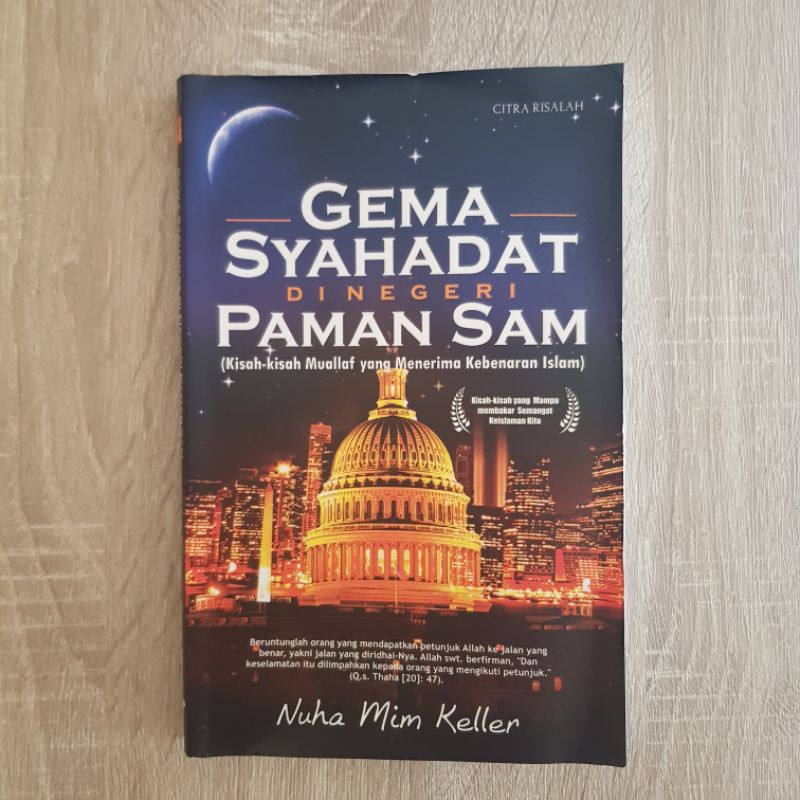 preloved buku gema syahadat di negeri paman sam (second)