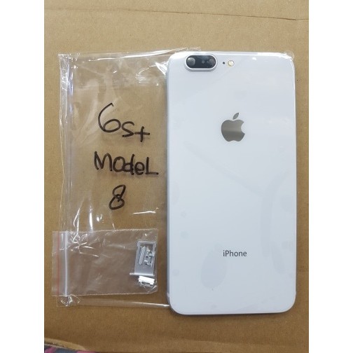 Housing Casing iPhone 6s Plus model iPhone 8 Silver