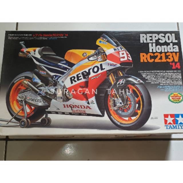 TAMIYA REPSOL HONDA RC213 V 2014 1/12 MODEL KIT