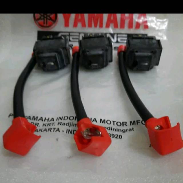 bensin stater yamaha r15 yamaha r25 pnp mt25 plus kabel aki original  asli