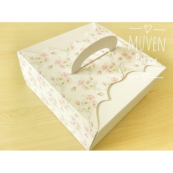 

R646T75R-Sale- Dus/Box Kotak Kue Cake Pudding Kado Pesta ( 22 X 22 X 10 Cm )