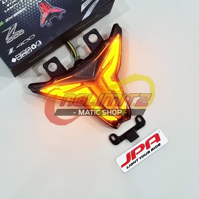 Stoplamp Lampu Rem JPA Running LED Sporty Ninja 250 2018 ZX25R Z1000