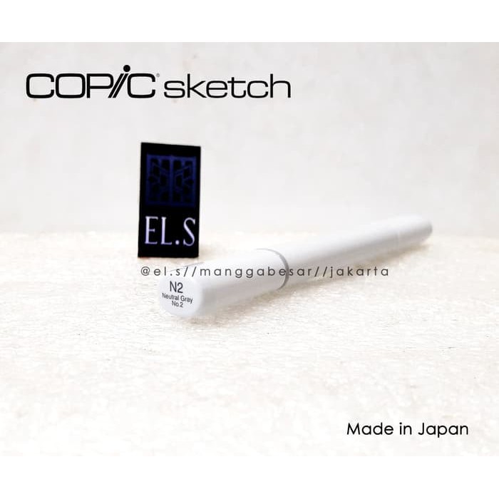 

COPIC SKETCH MARKER N2 NEUTRAL GRAY NO. 2 ( CSM ) COLOR COLOUR