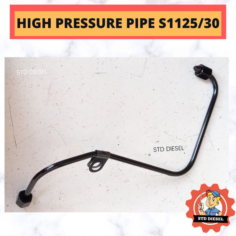 SELANG HIGH PRESSURE PIPE S1125 S1130 28 30 HP PK DIESEL ENGINE MESIN SLANG HPP SEANG NOSEL NOZZLE S