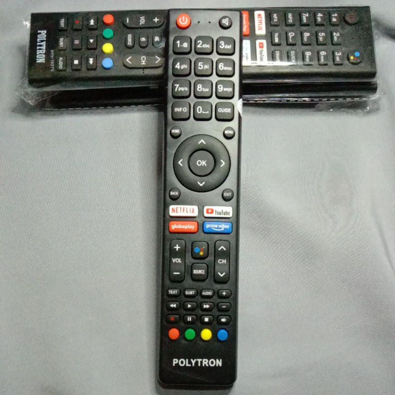 REMOTE TV POLYTRON LCD/LED SMART ANDROID TV