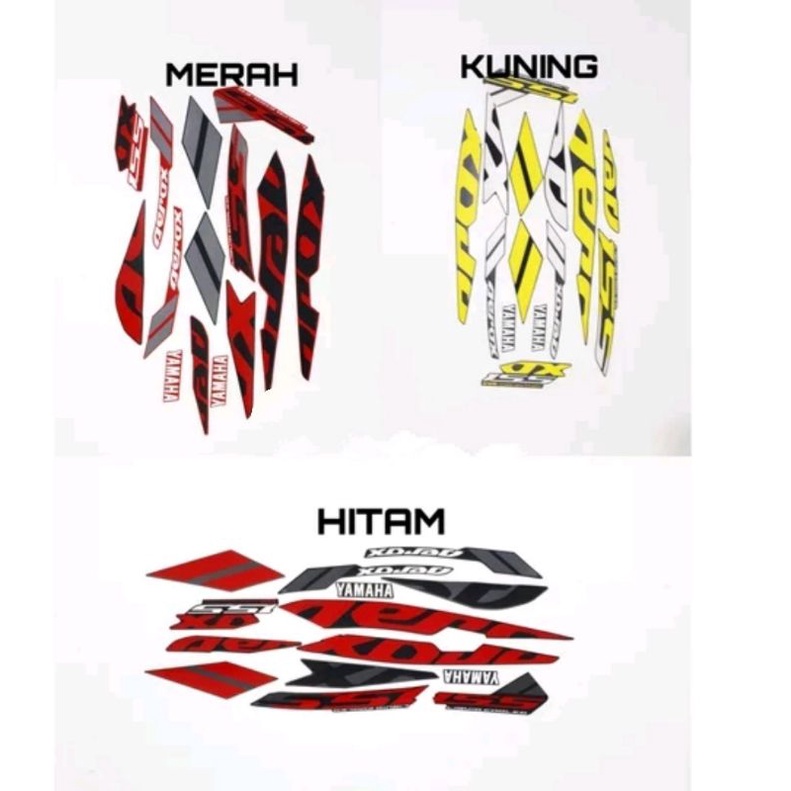 stiker striping list body AEROX 155 2018 2019